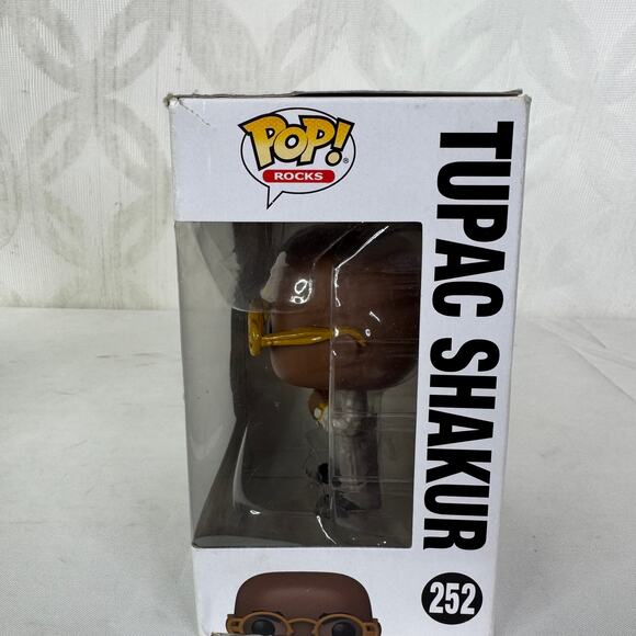 5 for $25| Funko POP Rocks Tupac Loyal to the Game 252 - Picture 7 of 8